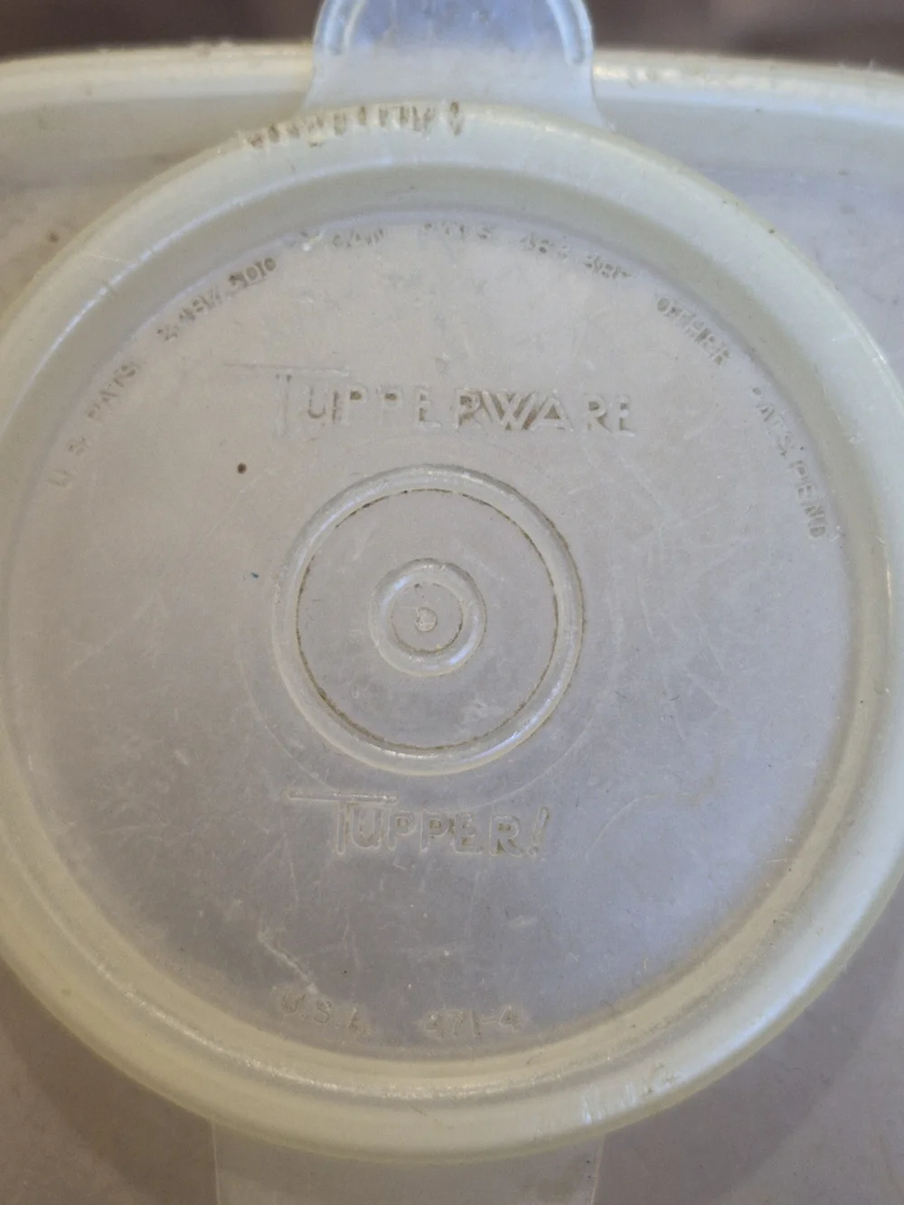 Vntg 80s Tupperware Cereal Keeper 13 Cup Store-N-Pour Container 469 Lid 471 1150